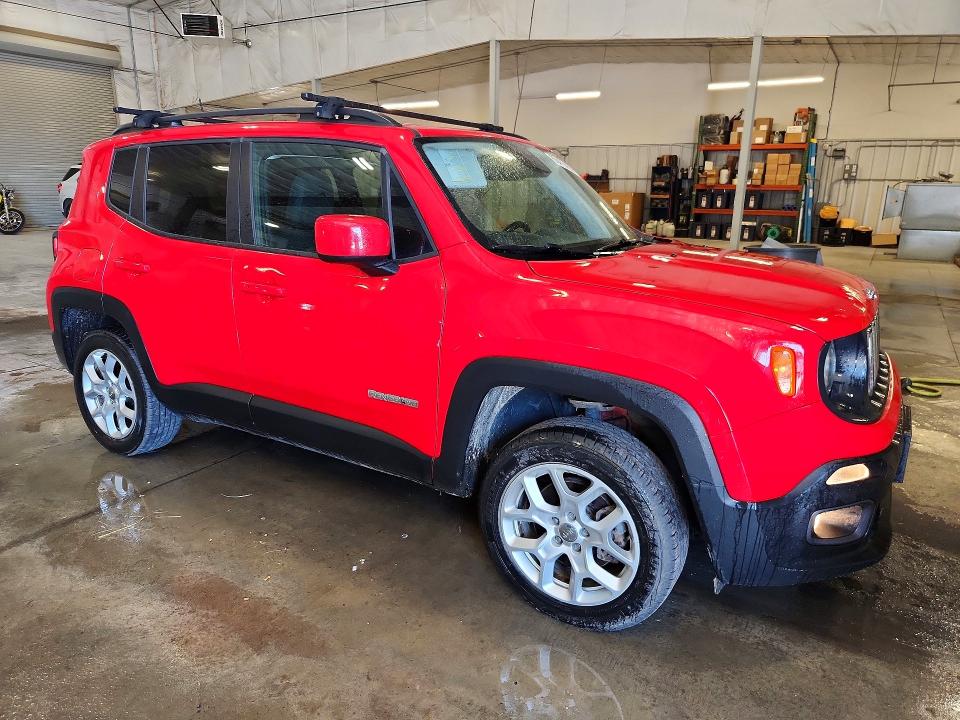 Продажа на аукционе авто 2018 Jeep Renegade, vin: ZACCJBBB8JPH67255, номер лота: 60475406