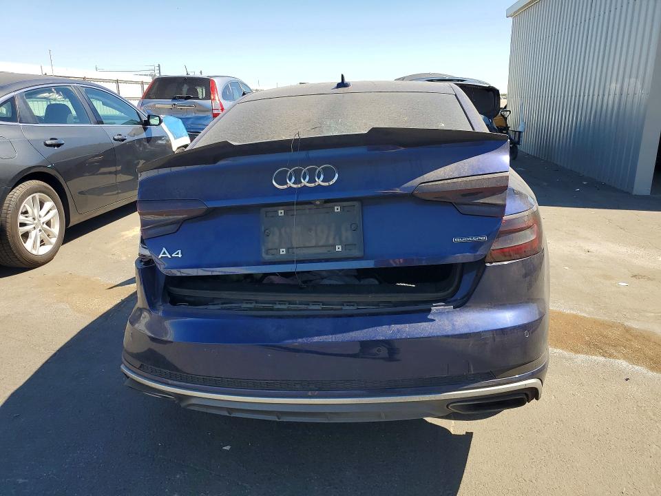 2019 Audi A4 მანქანა იყიდება აუქციონზე, vin: WAUENAF43KN014212, აუქციონის ნომერი: 63140956