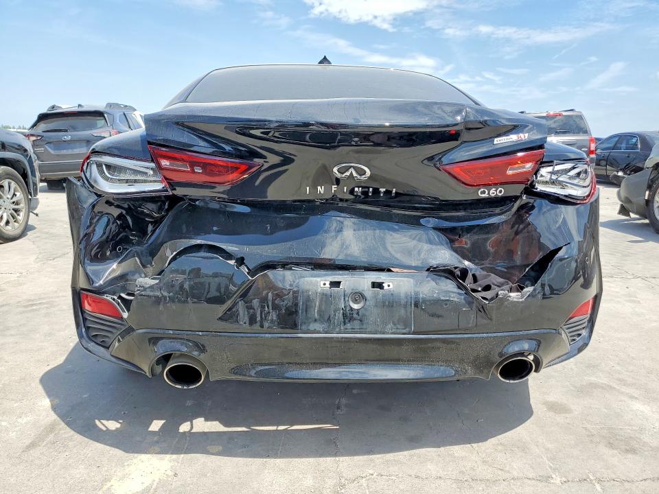 2020 Infiniti Q60 მანქანა იყიდება აუქციონზე, vin: JN1EV7EK4LM340598, აუქციონის ნომერი: 59385216
