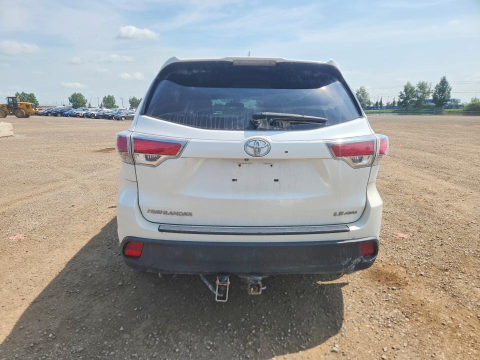 Aukcja sprzedaży 2015 Toyota Highlander, vin: 5TDBKRFH8FS136354, numer aukcji: 62146526