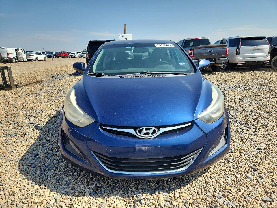 Продаж на аукціоні авто 2016 Hyundai Elantra, vin: 5NPDH4AE8GH700423, номер лоту: 59148646