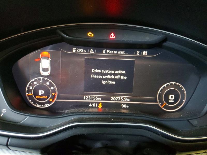 Aukcja sprzedaży 2018 Audi A5, vin: WAUENCF52JA125487, numer aukcji: 62879926