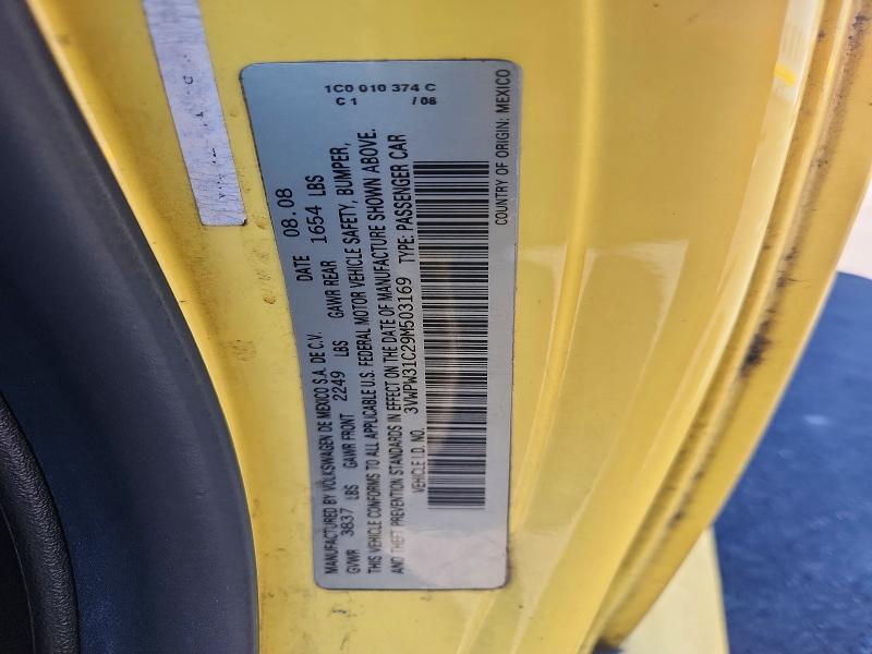 85449415 :رقم المزاد ، 3VWPW31C29M503169 vin ، 2009 Volkswagen New Beetle مزاد بيع
