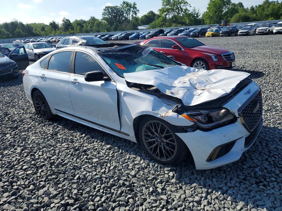 Aukcja sprzedaży 2018 Genesis G80, vin: KMHGN4JB7JU285485, numer aukcji: 60263846