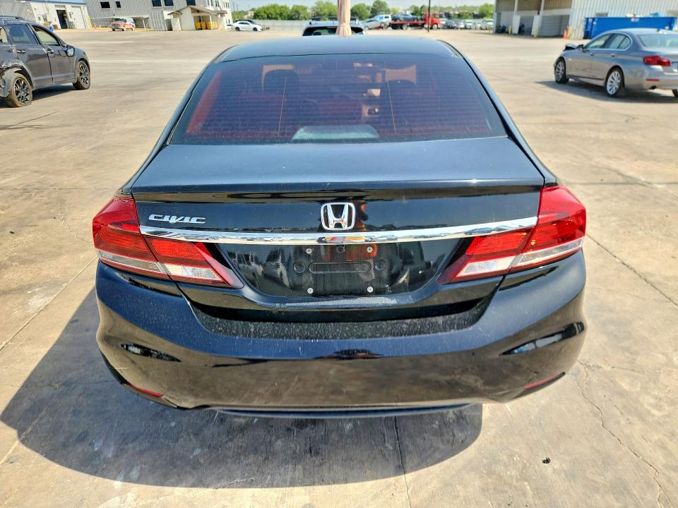 61797306 :رقم المزاد ، 19XFB2F5XFE006455 vin ، 2015 Honda Civc مزاد بيع