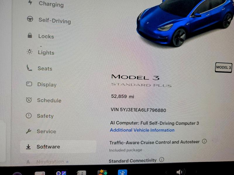 Продаж на аукціоні авто 2020 Tesla Model 3, vin: 5YJ3E1EA6LF796880, номер лоту: 63029146