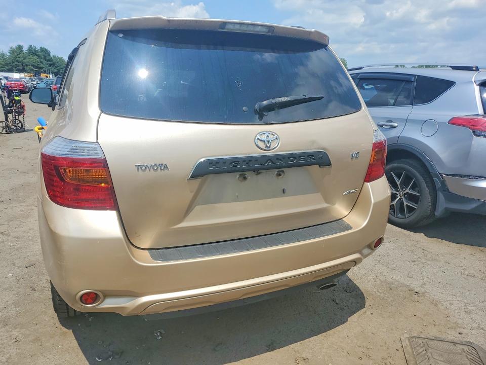 2008 Toyota Highlander მანქანა იყიდება აუქციონზე, vin: JTEES43A682047198, აუქციონის ნომერი: 60161166