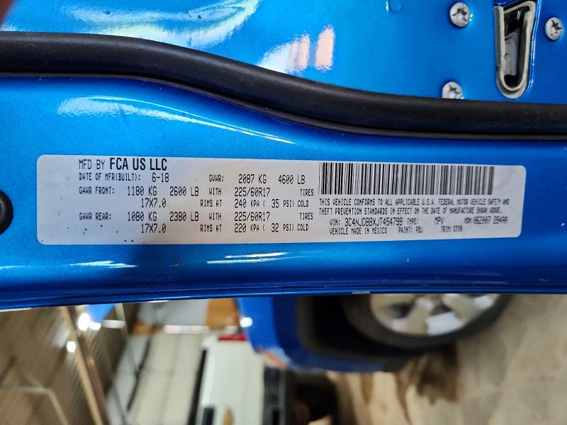 Продажа на аукционе авто 2018 Jeep Compass, vin: 3C4NJDBBXJT454799, номер лота: 61834826