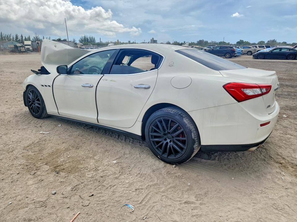 Продажа на аукционе авто 2017 Maserati Ghibli, vin: ZAM57RTL1H1224147, номер лота: 59859556