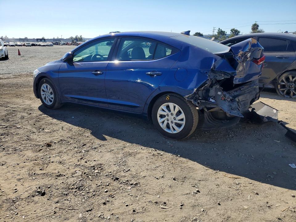 62006666 :رقم المزاد ، 5NPD74LF8HH059333 vin ، 2017 Hyundai Elantra مزاد بيع