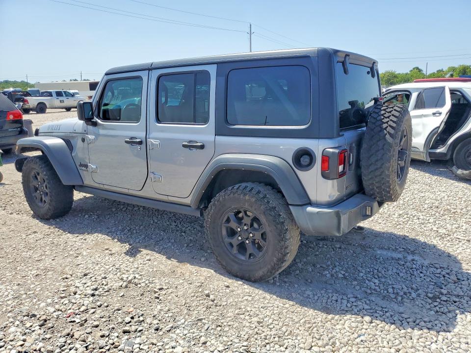 61553216 :رقم المزاد ، 1C4HJXDG0MW713029 vin ، 2021 Jeep Wrangler Unlimited مزاد بيع