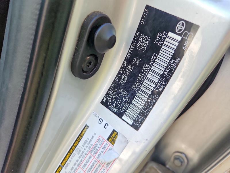 2013 Toyota Prius V მანქანა იყიდება აუქციონზე, vin: JTDZN3EU3D3229928, აუქციონის ნომერი: 58775106