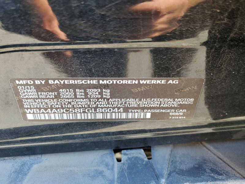 Продажа на аукционе авто 2015 Bmw 428, vin: WBA4A9C58FGL86044, номер лота: 61558666