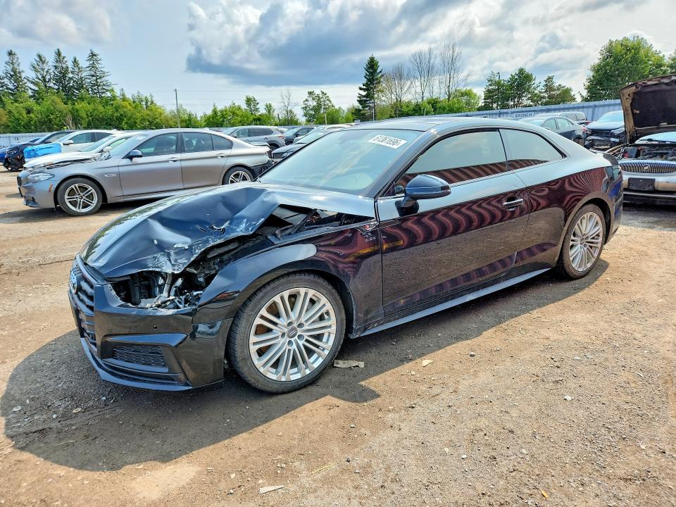 2019 Audi A5 მანქანა იყიდება აუქციონზე, vin: WAUTNAF59KA034312, აუქციონის ნომერი: 61361696