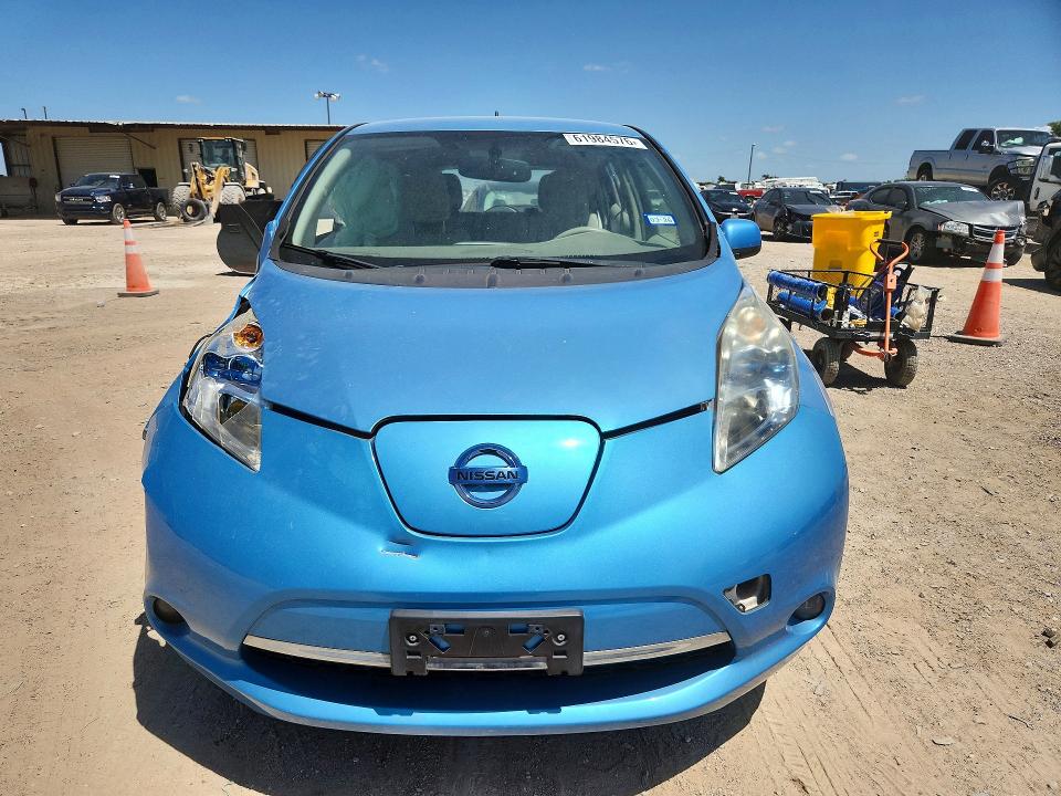 61984576 :رقم المزاد ، JN1AZ0CP8CT021607 vin ، 2012 Nissan Leaf مزاد بيع
