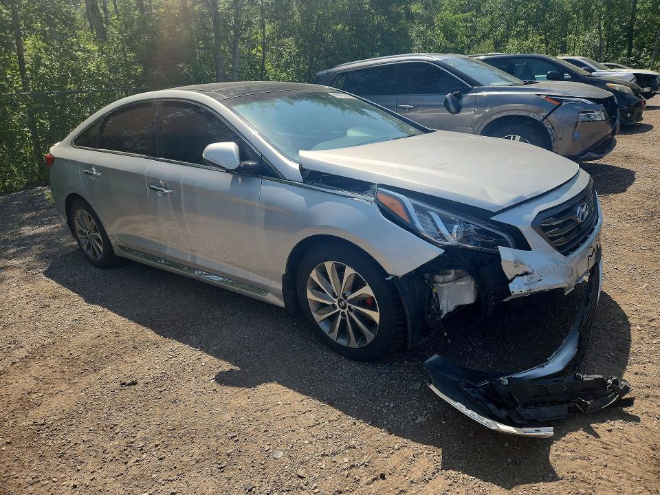 58787616 :رقم المزاد ، 5NPE34AF6FH246537 vin ، 2015 Hyundai Sonata مزاد بيع