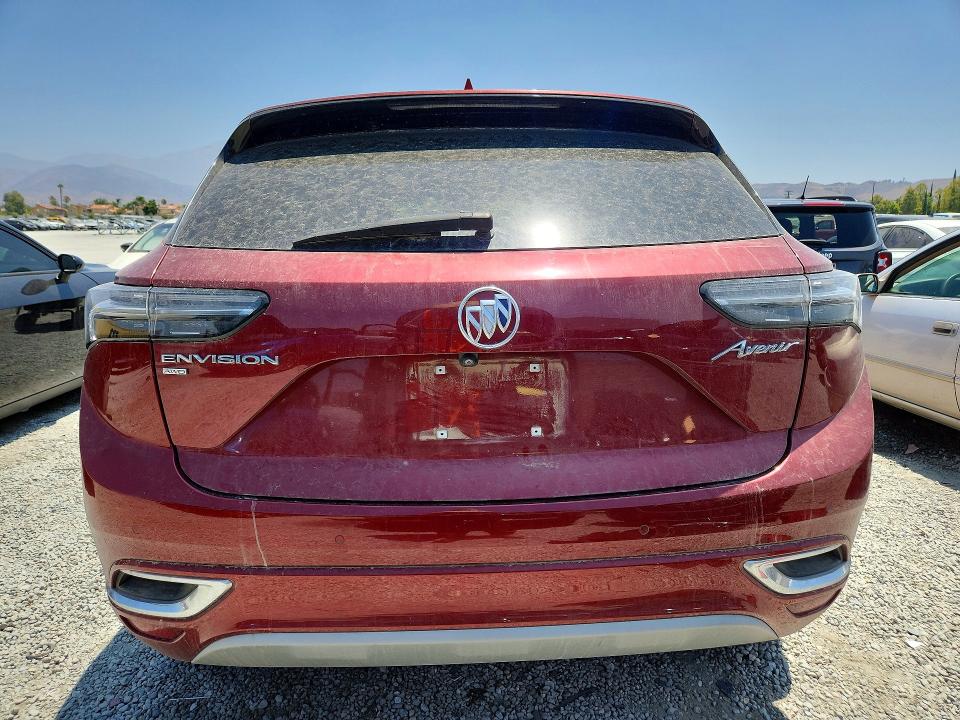 2021 Buick Envision მანქანა იყიდება აუქციონზე, vin: LRBFZSR44MD170778, აუქციონის ნომერი: 58967226