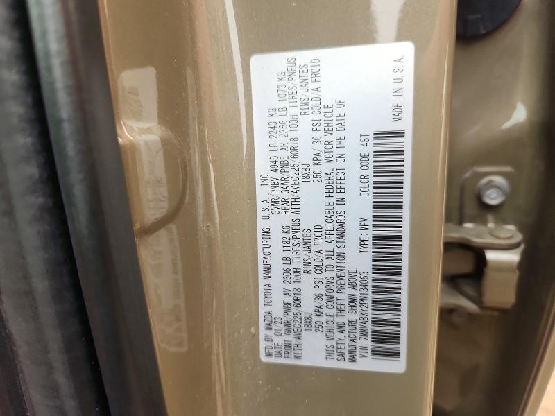 Aukcja sprzedaży 2023 Mazda Cx-50, vin: 7MMVABXY2PN134063, numer aukcji: 61084796