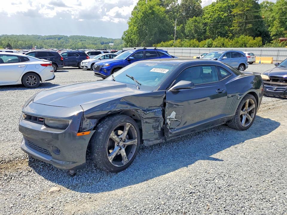 Auction sale of the 2014 Chevrolet Camaro, vin: 2G1FC1E35E9302027, lot number: 60131956
