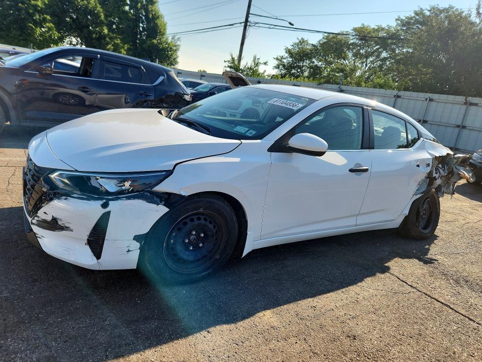 61104856 :رقم المزاد ، 3N1AB8BV4SY258734 vin ، 2025 Nissan Sentra مزاد بيع