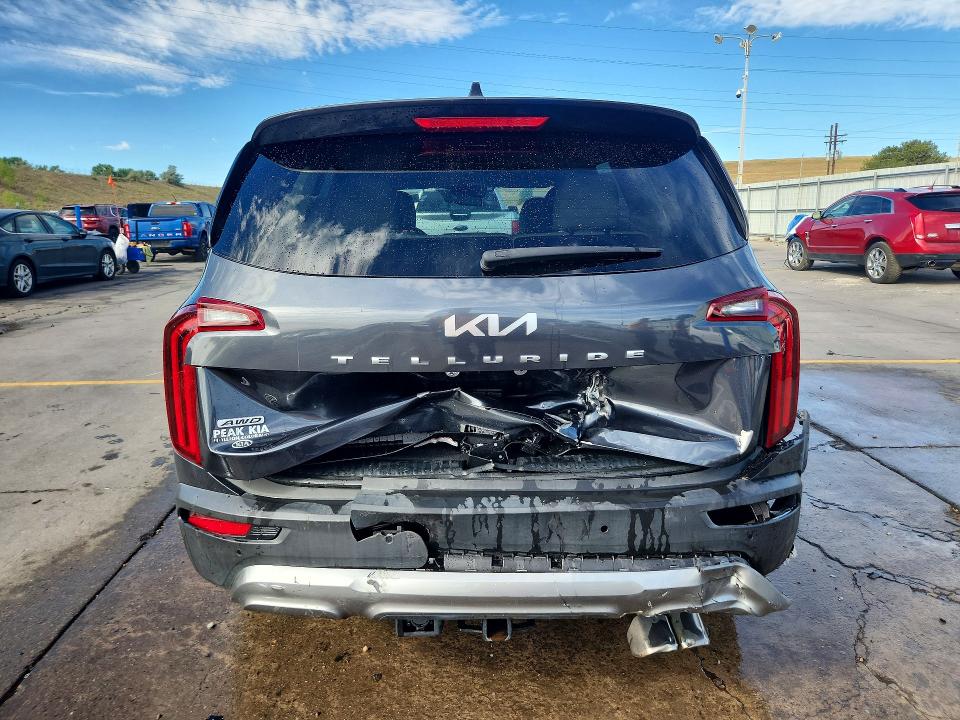60515346 :رقم المزاد ، 5XYP3DHC2NG224304 vin ، 2022 Kia Telluride مزاد بيع