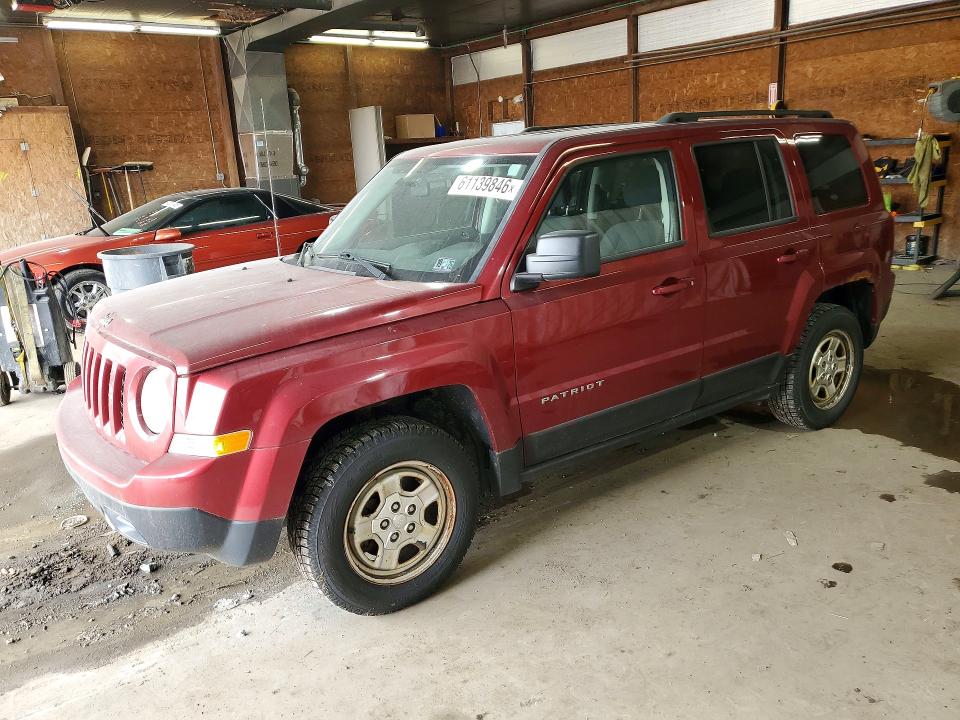 2015 Jeep Patriot მანქანა იყიდება აუქციონზე, vin: 1C4NJRBB8FD130938, აუქციონის ნომერი: 61139846