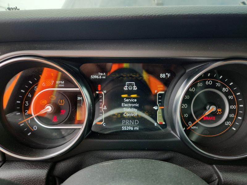 61389366 :رقم المزاد ، 1C4HJXDNXMW852678 vin ، 2021 Jeep Wrangler Unlimited مزاد بيع