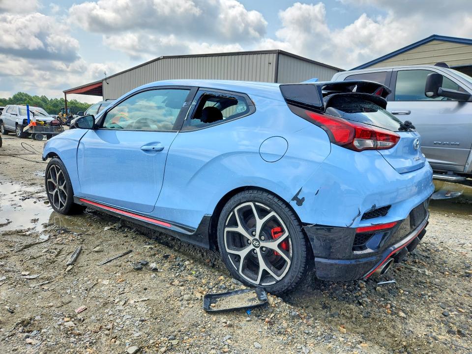2019 Hyundai Veloster N მანქანა იყიდება აუქციონზე, vin: KMHT36AH1KU001418, აუქციონის ნომერი: 62446936