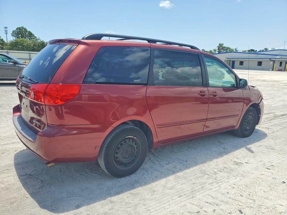 60743956 :رقم المزاد ، 5TDKK4CC3AS323506 vin ، 2010 Toyota Sienna مزاد بيع