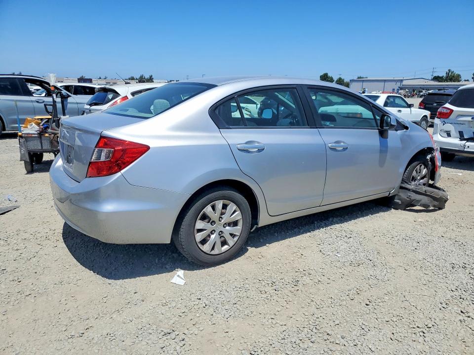 59818766 :رقم المزاد ، 19XFB2F51CE377354 vin ، 2012 Honda Civic مزاد بيع