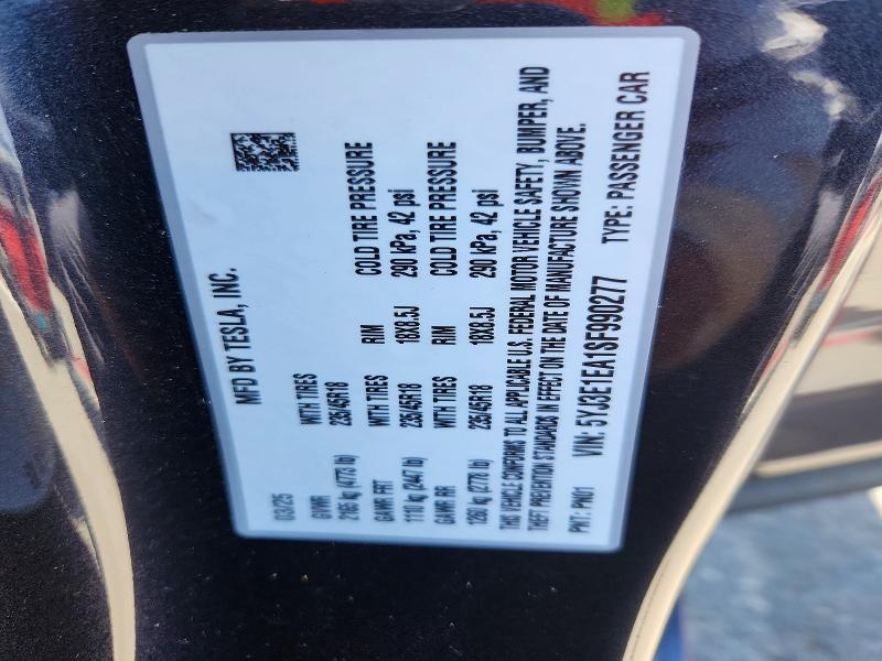 Aukcja sprzedaży 2025 Tesla Model 3, vin: 5YJ3E1EA1SF990277, numer aukcji: 63245286