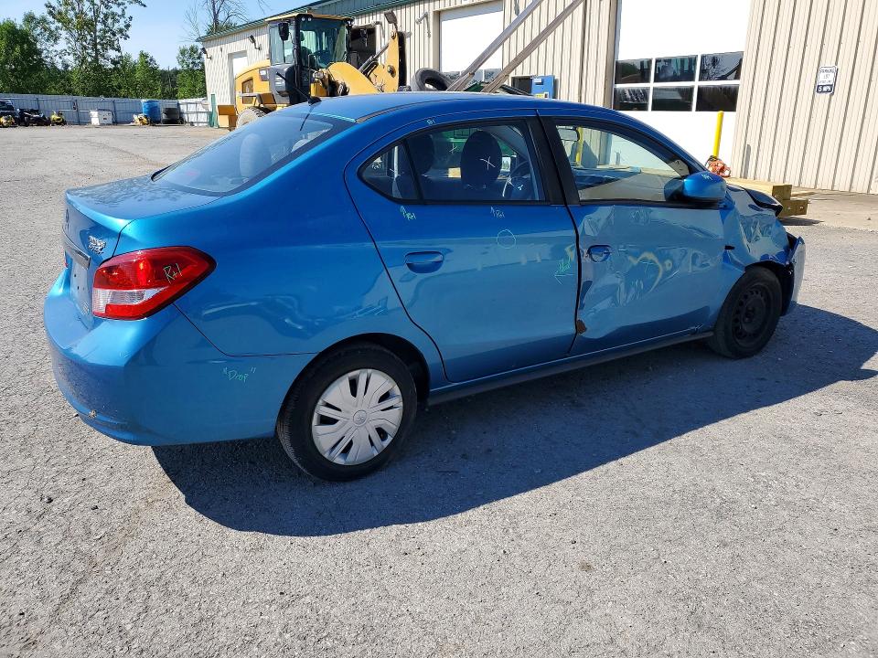 63192676 :رقم المزاد ، ML32F3FJ5KHF12601 vin ، 2019 Mitsubishi Mirage مزاد بيع