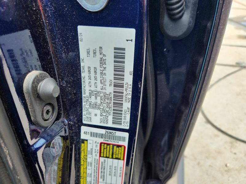 2024 Toyota Tundra მანქანა იყიდება აუქციონზე, vin: 5TFJC5EC7RX006779, აუქციონის ნომერი: 61196566