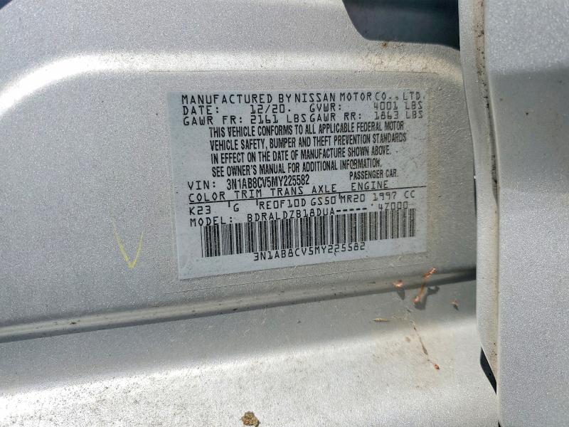 Aukcja sprzedaży 2021 Nissan Sentra, vin: 3N1AB8CV5MY225582, numer aukcji: 61909256