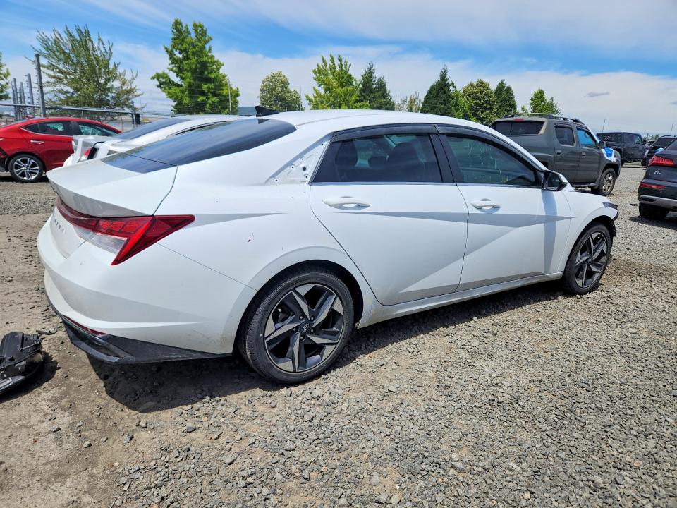 73340705 :رقم المزاد ، 5NPLN4AGXMH013347 vin ، 2021 Hyundai Elantra مزاد بيع