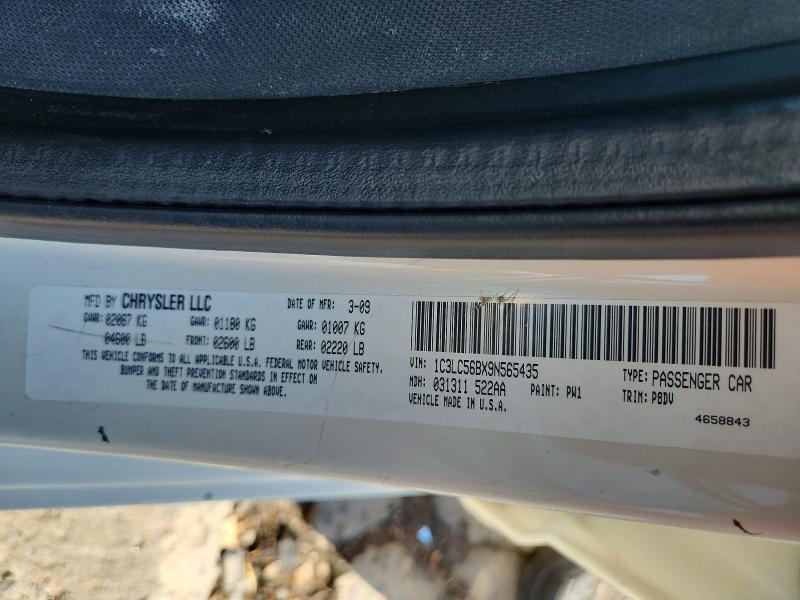 Aukcja sprzedaży 2009 Chrysler Sebring, vin: 1C3LC56BX9N565435, numer aukcji: 59313116