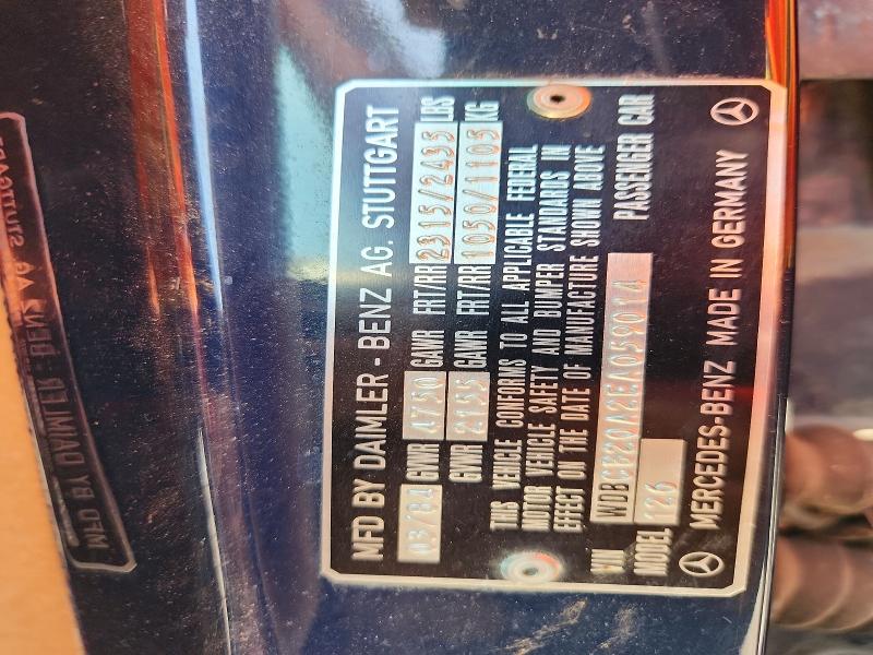 Aukcja sprzedaży 1984 Mercedes-benz 300, vin: WDBCB20A2EA059014, numer aukcji: 63040436