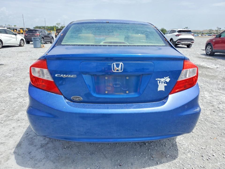 60871676 :رقم المزاد ، 19XFB2F55CE063979 vin ، 2012 Honda Civic مزاد بيع
