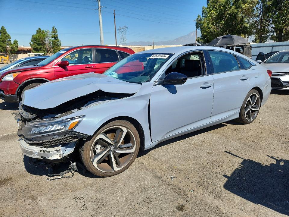 Auction sale of the 2021 Honda Accord, vin: 1HGCV1F43MA024969, lot number: 60630766