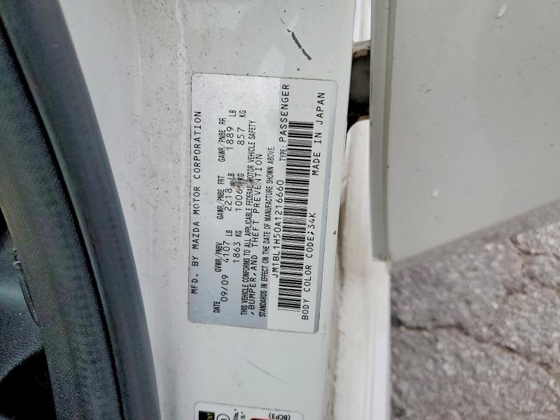 Продаж на аукціоні авто 2010 Mazda 3, vin: JM1BL1H50A1216660, номер лоту: 59879976