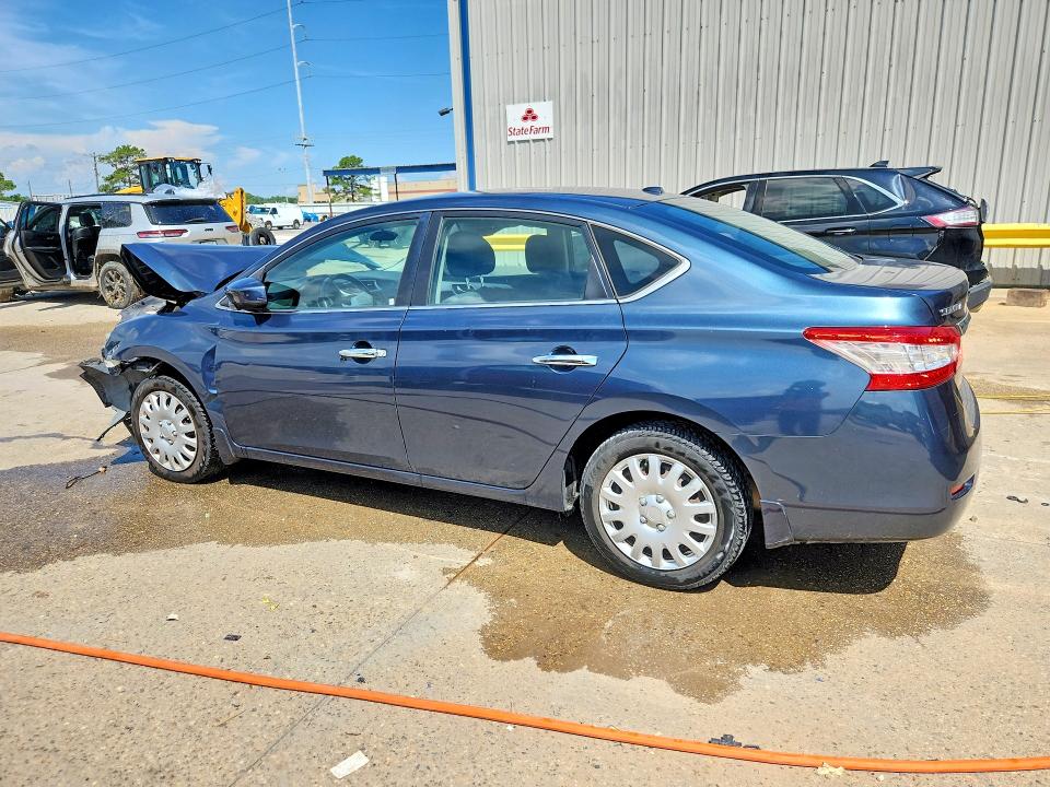60164486 :رقم المزاد ، 3N1AB7AP6FL695229 vin ، 2015 Nissan Sentra مزاد بيع