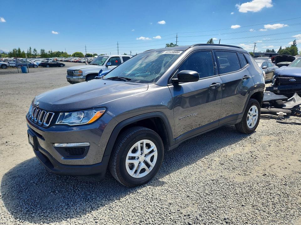 62520006 :رقم المزاد ، 3C4NJDAB9HT647277 vin ، 2017 Jeep Compass مزاد بيع