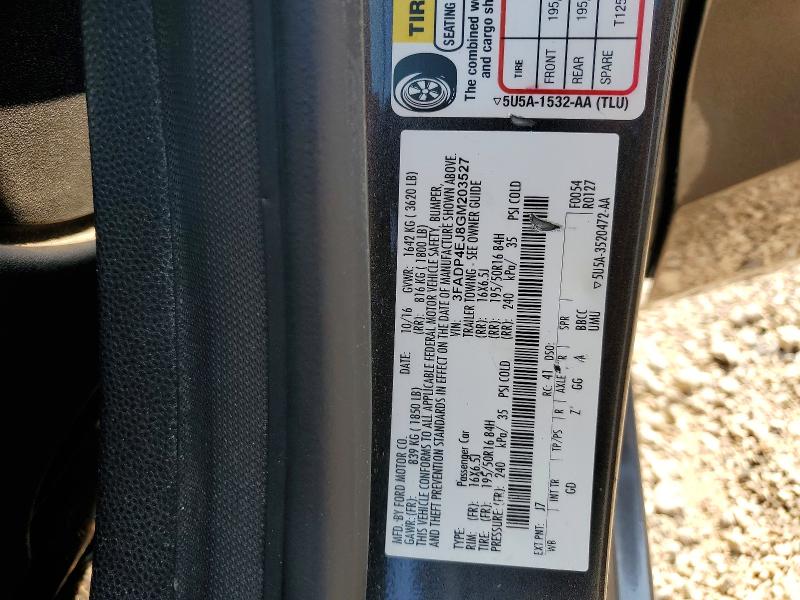 Продажа на аукционе авто 2016 Ford Fiesta, vin: 3FADP4EJ8GM203527, номер лота: 62215646