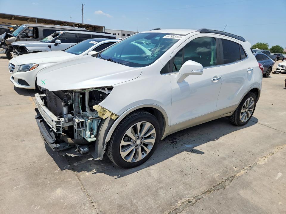 2017 Buick Encore მანქანა იყიდება აუქციონზე, vin: KL4CJASB2HB076411, აუქციონის ნომერი: 61923456