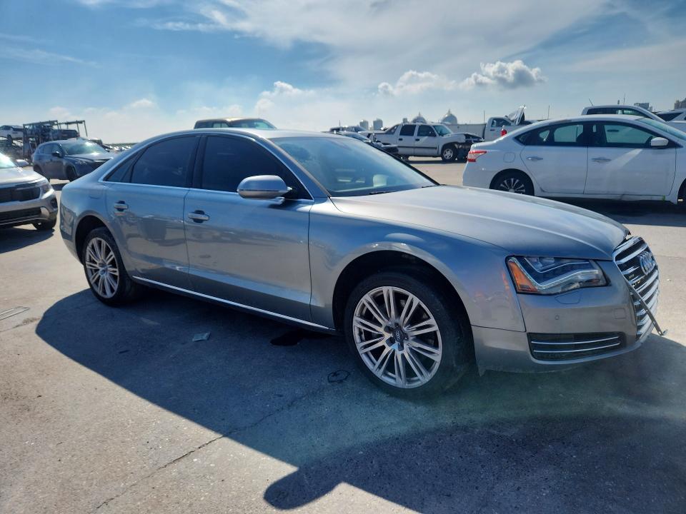 2013 Audi A8 მანქანა იყიდება აუქციონზე, vin: WAUAGAFD7DN030439, აუქციონის ნომერი: 59403376