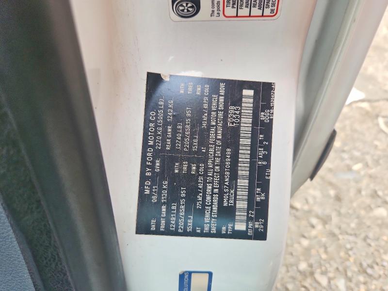 Продажа на аукционе авто 2011 Ford Transit Connect, vin: NM0LS7AN5BT069498, номер лота: 60081206