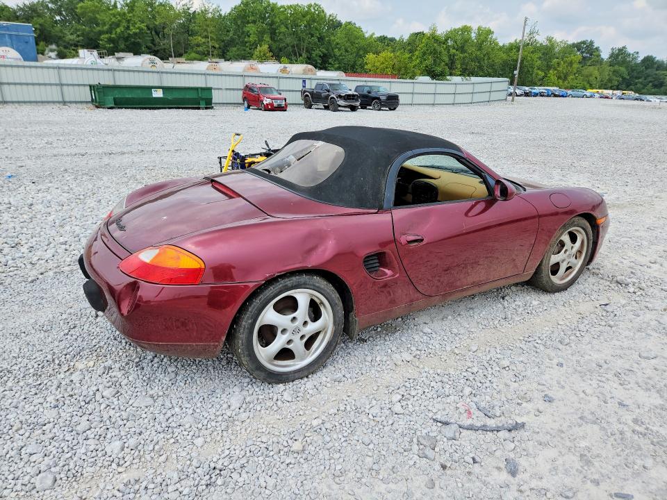 1998 Porsche Boxster მანქანა იყიდება აუქციონზე, vin: WP0CA2981WU624339, აუქციონის ნომერი: 62898966