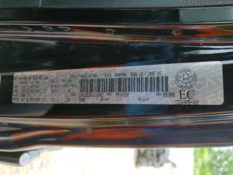 Aukcja sprzedaży 2020 Jeep Wrangler Unlimited, vin: 1C4HJXEG5LW160021, numer aukcji: 59008866