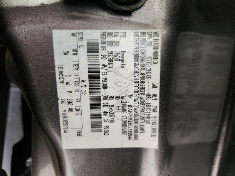Продажа на аукционе авто 2012 Ford Focus, vin: 1FAHP3M25CL189944, номер лота: 60288246