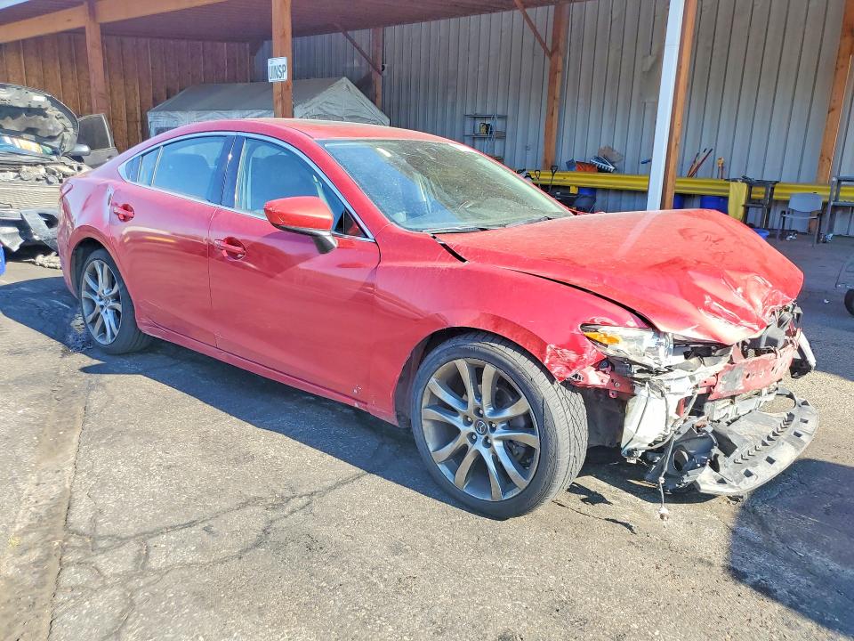 2014 Mazda 6 მანქანა იყიდება აუქციონზე, vin: JM1GJ1W55E1108281, აუქციონის ნომერი: 66976006